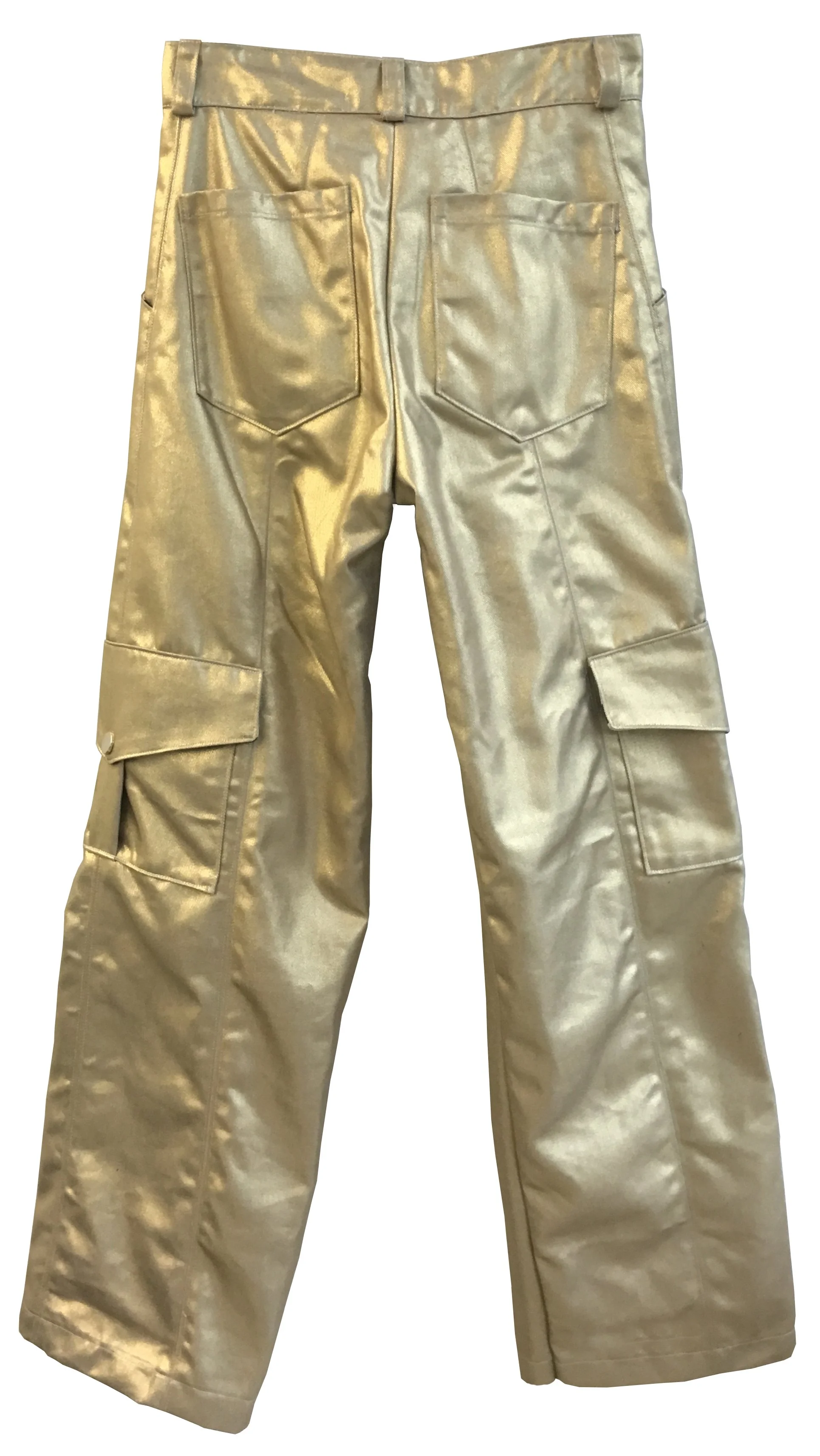 THE GOLD DENIM CARGO PANT — Helena Eisenhart